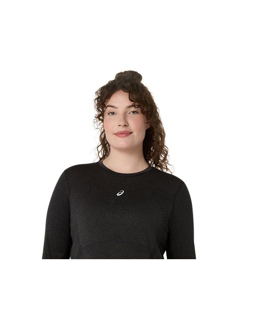 Road Seamless Ls Top di Asics in Black