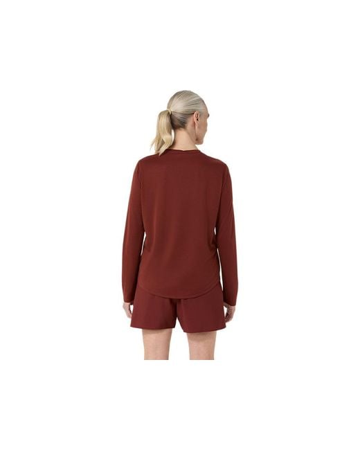 CORE LS TOP Asics de color Red