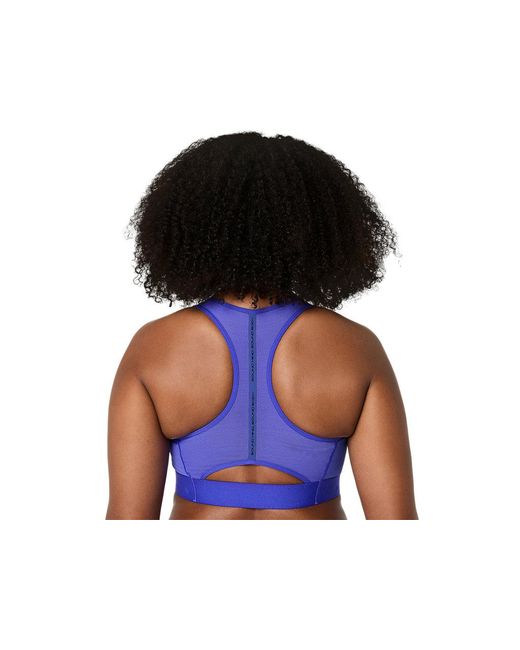 Asics Blue Road Compression Bra
