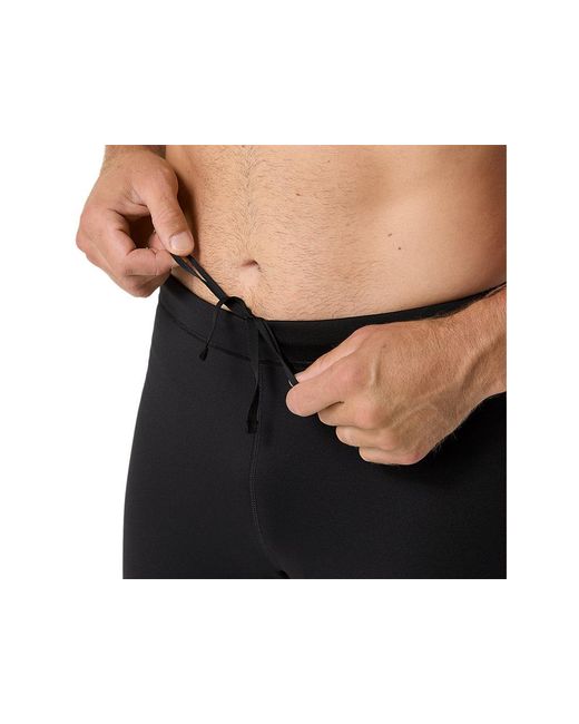 Asics Black Sport Winter Tight for men