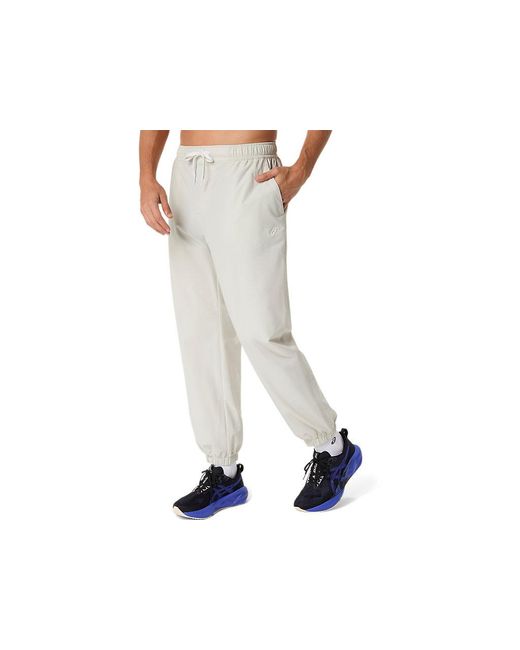 Asics Black Heritage Double Weave Pant for men