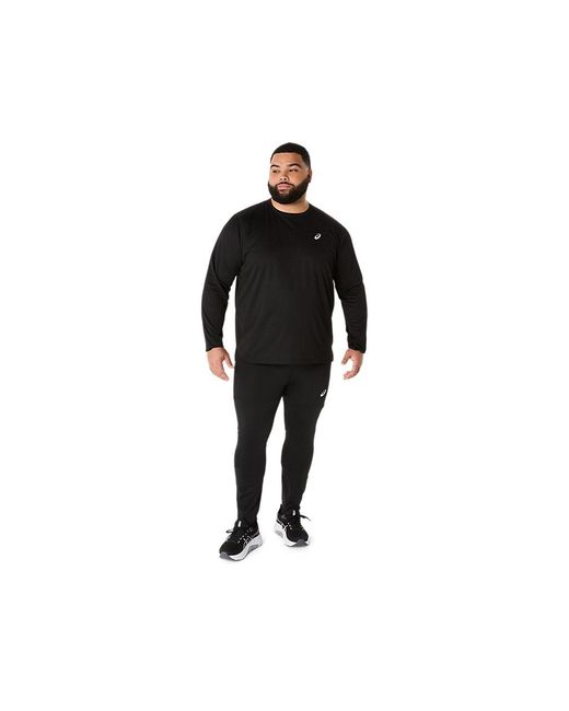 Asics Core Ls Top in het Black voor heren