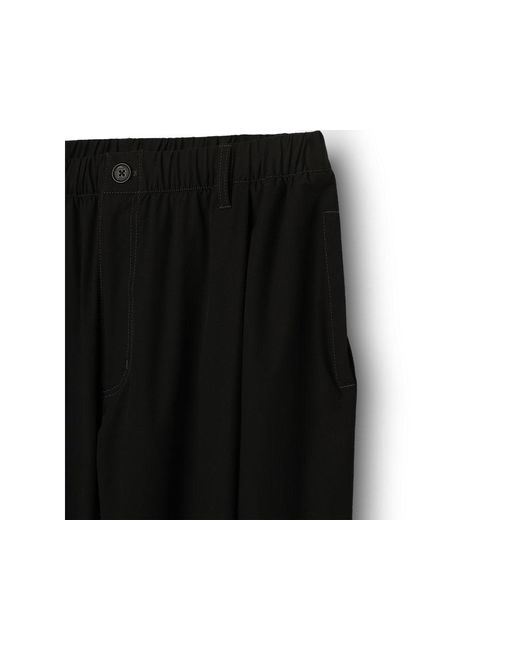 Asics Black Convertible Trousers for men