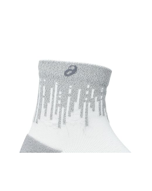 Asics Black Performance Run Quarter Sock for men