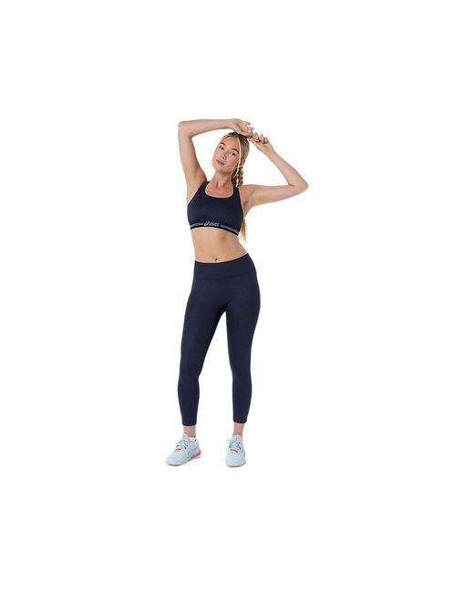 Asics Blue Game Compression Bra