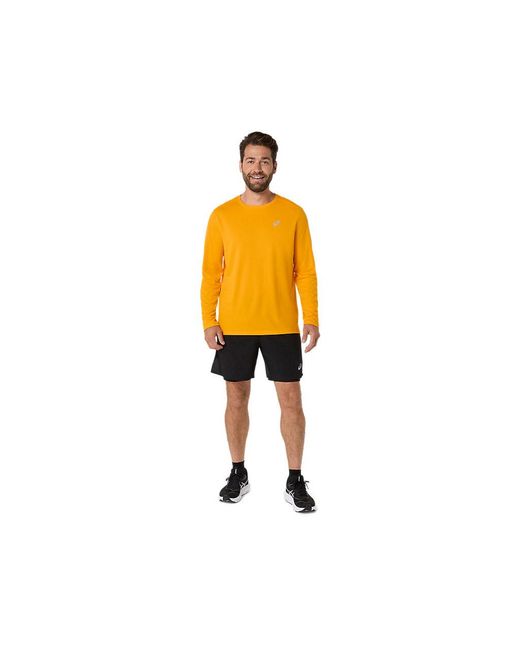Asics Black Core Ls Top for men