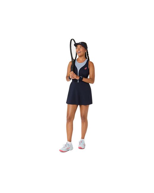 Asics Blue Match Pleat Dress