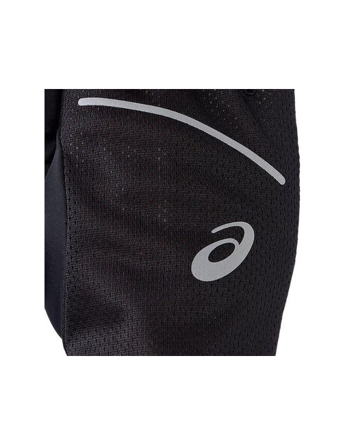 Asics Black Performance Run Gloves for men