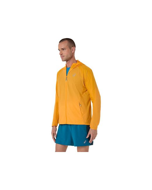 Asics Blue Road Packable Jacket for men