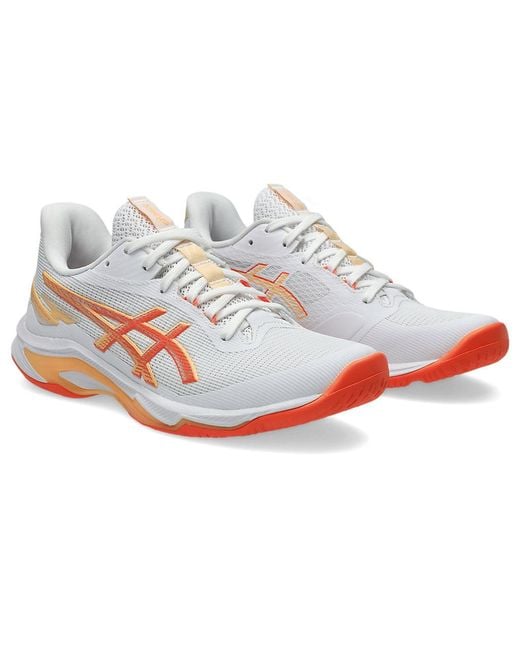 Asics White Netburner Ballistic Ff 4