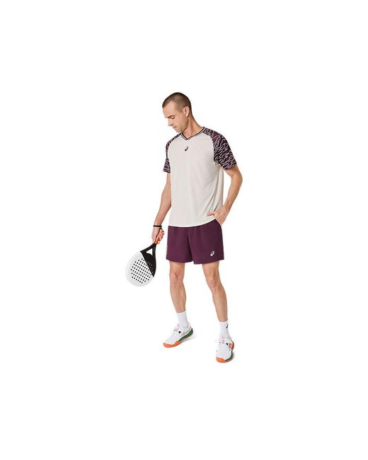 Asics Black Padel Court Ss Top for men