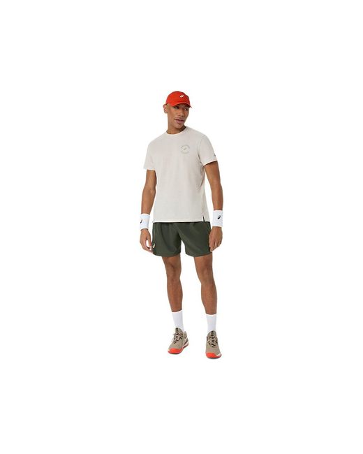 Asics Black Game Seasonal Graphic Tee for men