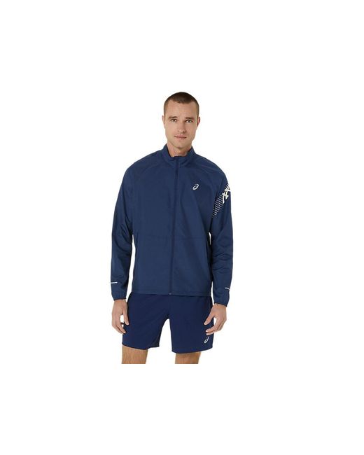 Icon Jacket Asics pour homme en coloris Blue