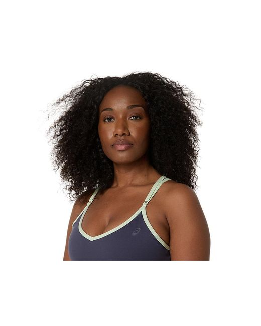 Asics Nagino Flex Strappy Bra in het Black