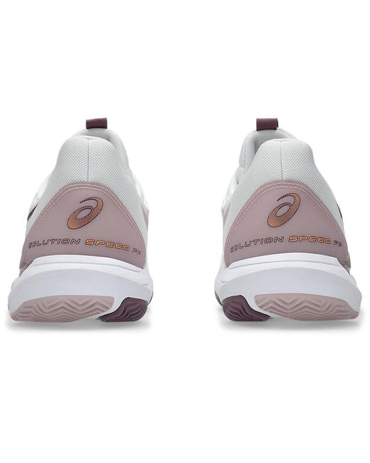 Asics White Solution Speed Ff3 Tennis Shoes