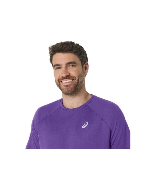 Asics Purple Sport Run Top for men