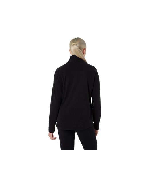 Asics Black Sport Winter Polar Fleece Jacket