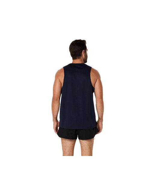 Asics Core Singlet in het Blue voor heren
