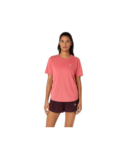 Asics Red Road Ss Top