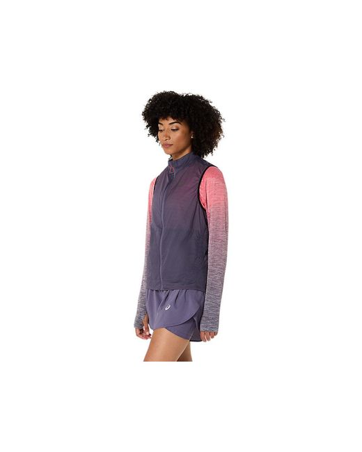 Asics Blue Metarun Packable Gilet
