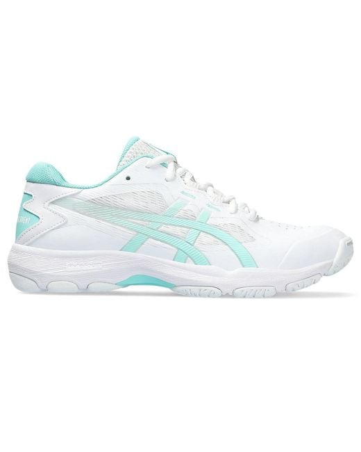 Asics White Gel-Netburner Academy 9