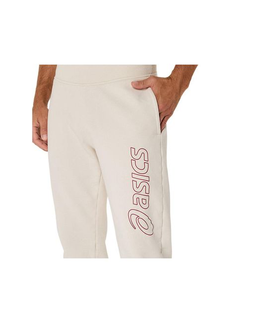 Asics Black Logo Sweatpant for men