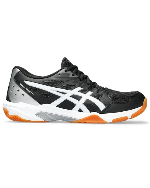Asics Black Gel Rocket 11 Shoes