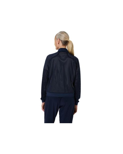Asics Blue Match Jacket