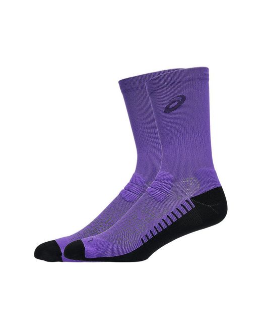 Asics Purple Performance Run Sock Crew for men