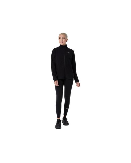 Asics Black Sport Winter Polar Fleece Jacket