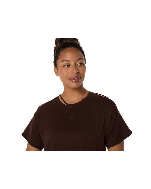 Asics Blue Nagino Flex Short Sleeve Top