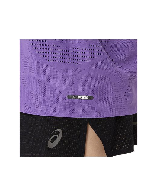 Asics Purple Metarun Singlet for men