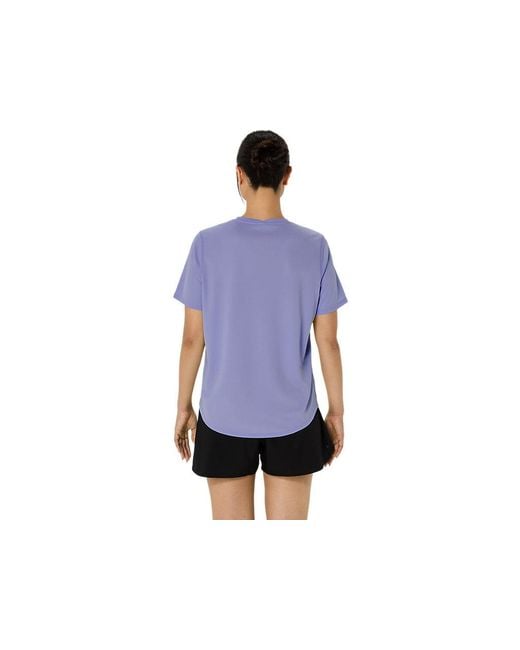 Asics Blue Core Ss Top