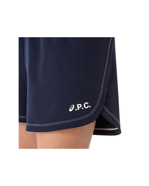 Asics Blue A.P.C. X 2-N-1 Short