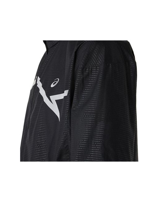 Asics Lite-show Jacket in het Black voor heren