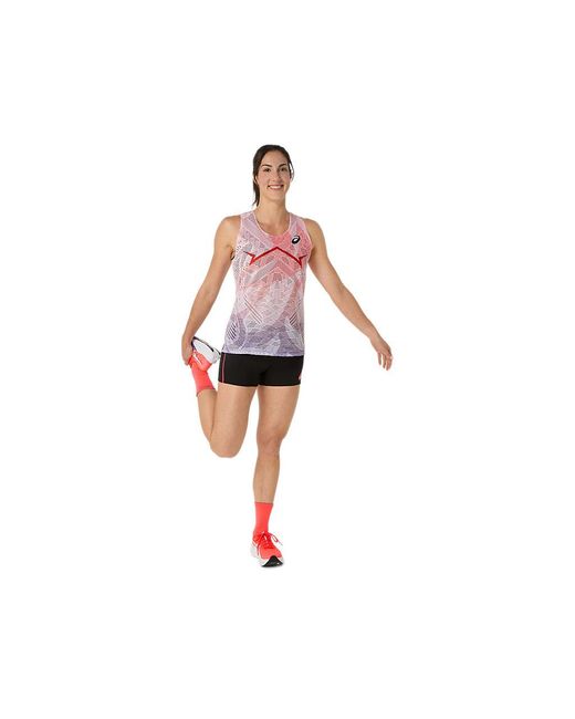 Asics Black Metaspeed Singlet