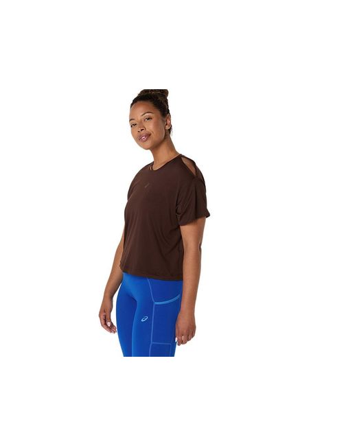 Asics Blue Nagino Flex Short Sleeve Top
