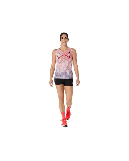 Asics Black Metaspeed Singlet