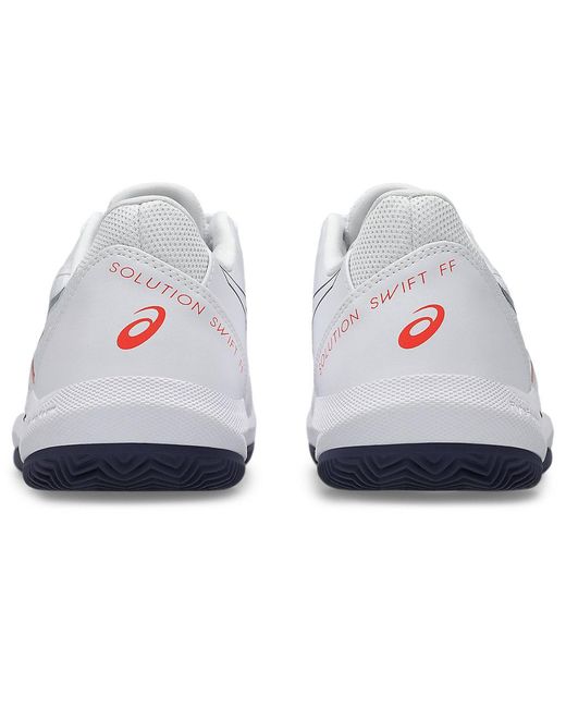 Asics White Solution Swift Ff 2 Clay for men