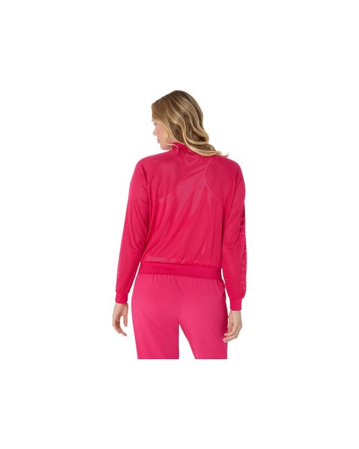 Asics Pink Match Jacket