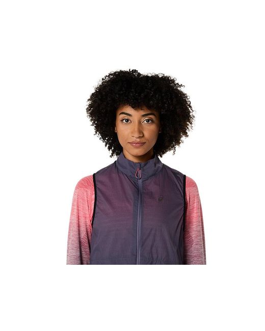 Asics Blue Metarun Packable Gilet