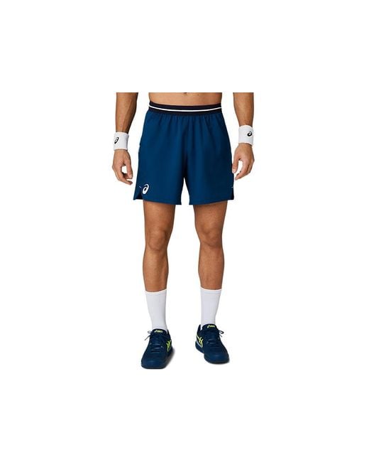 Asics Blue Match 7In Short for men
