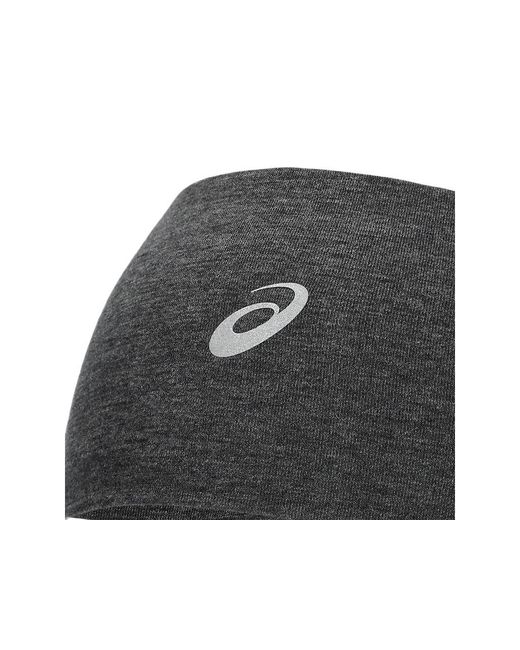 Asics Black Essential Running Headband for men