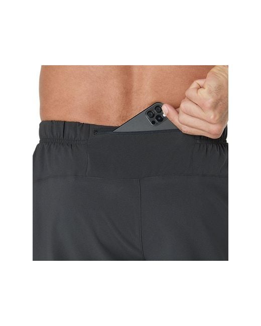 Asics Black Sport 2 In 1 Short for men
