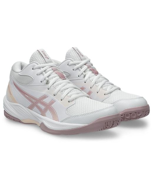 Asics White Gel-Task Mt 4