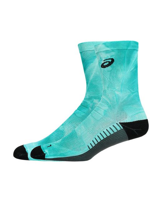 Asics Performance Run Crew Sock in het Green voor heren