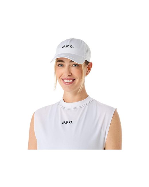 Asics White A.P.C. X Crew Sleeveless Top