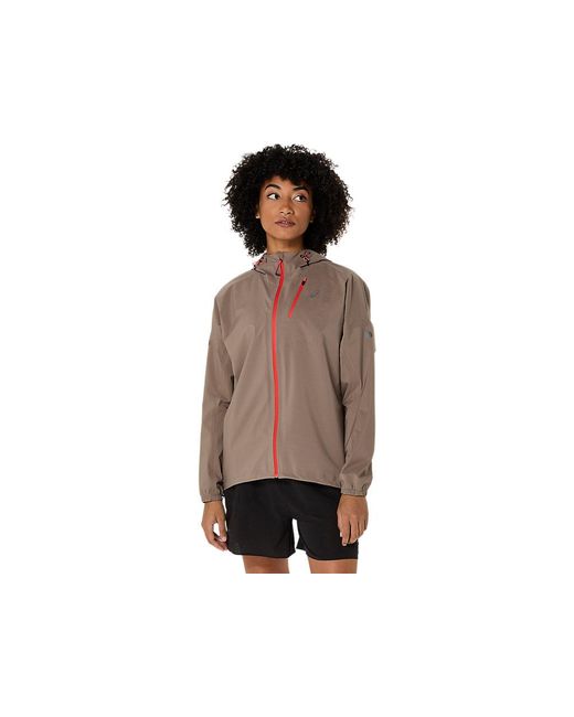 Asics Black Fujitrail Elite Waterproof Jacket