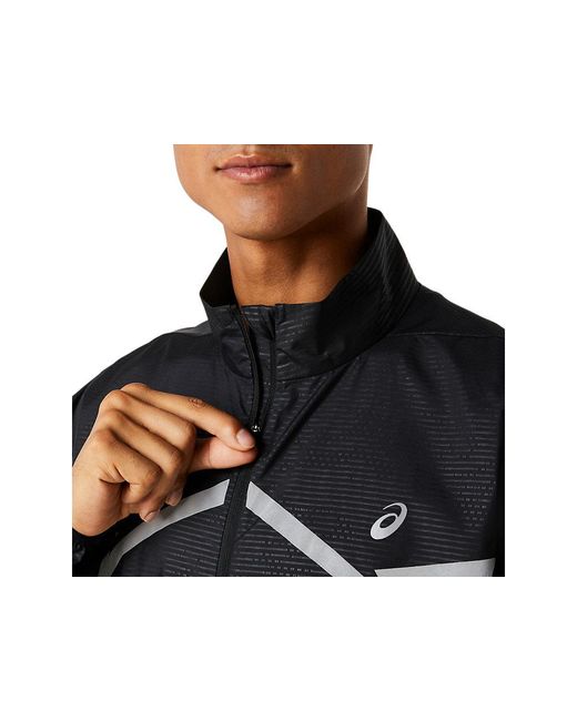 Asics Lite-show Jacket in het Black voor heren
