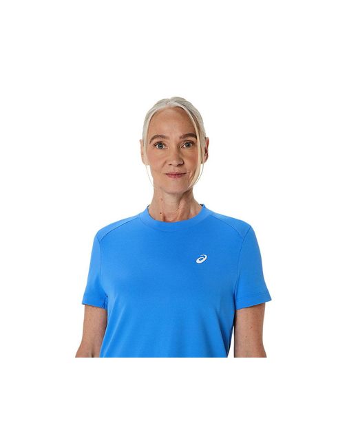 Asics Blue Court Ss Top
